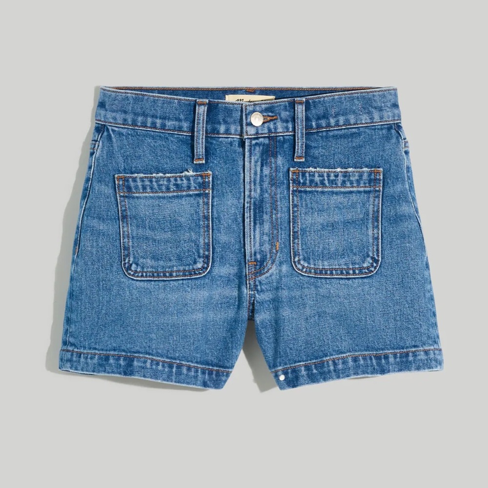 Madewell Denim Emmett Short: Patch Pocket Edition